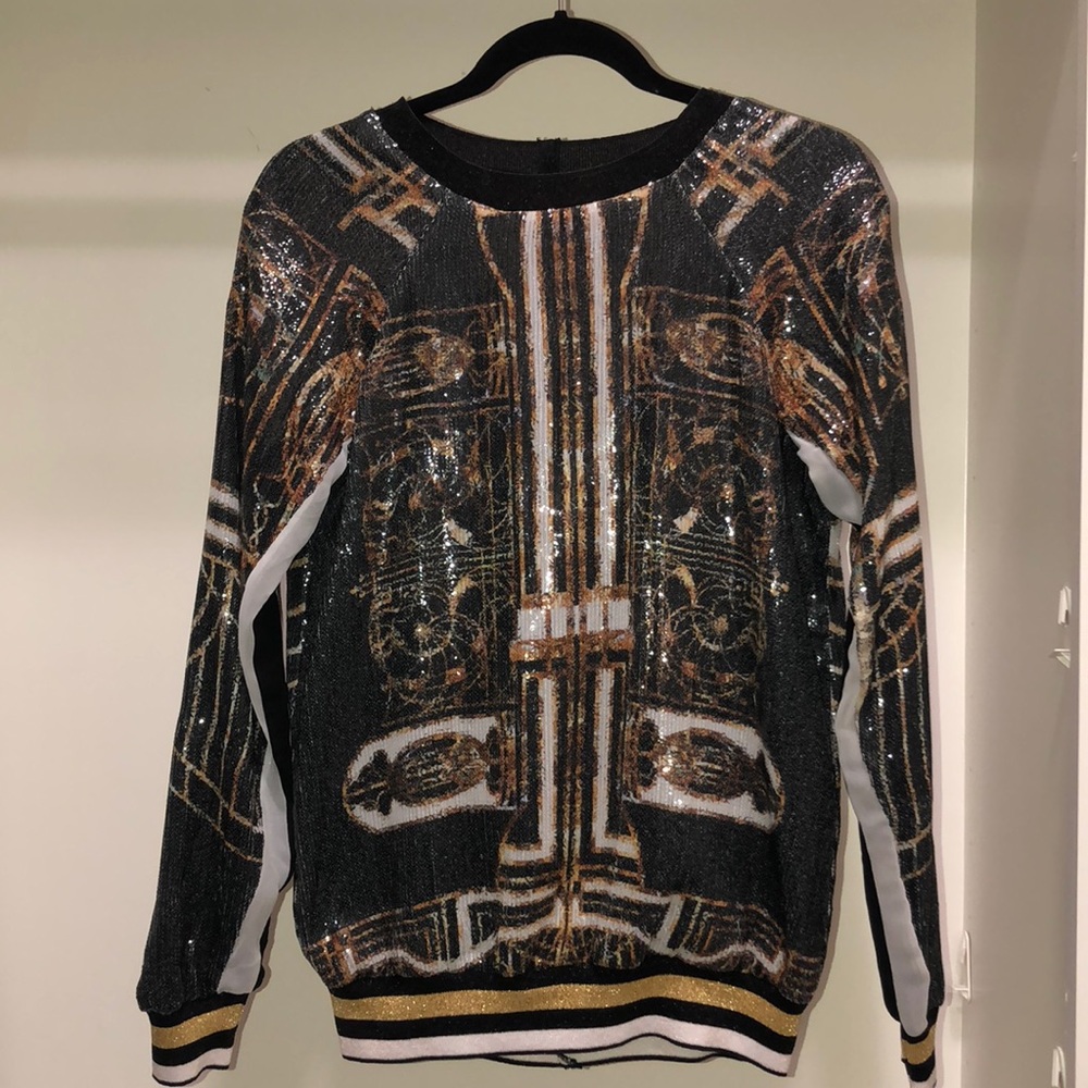 Clover Canyon Sequin Sweater